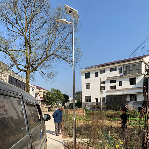 四川乐山新农村太阳能建设